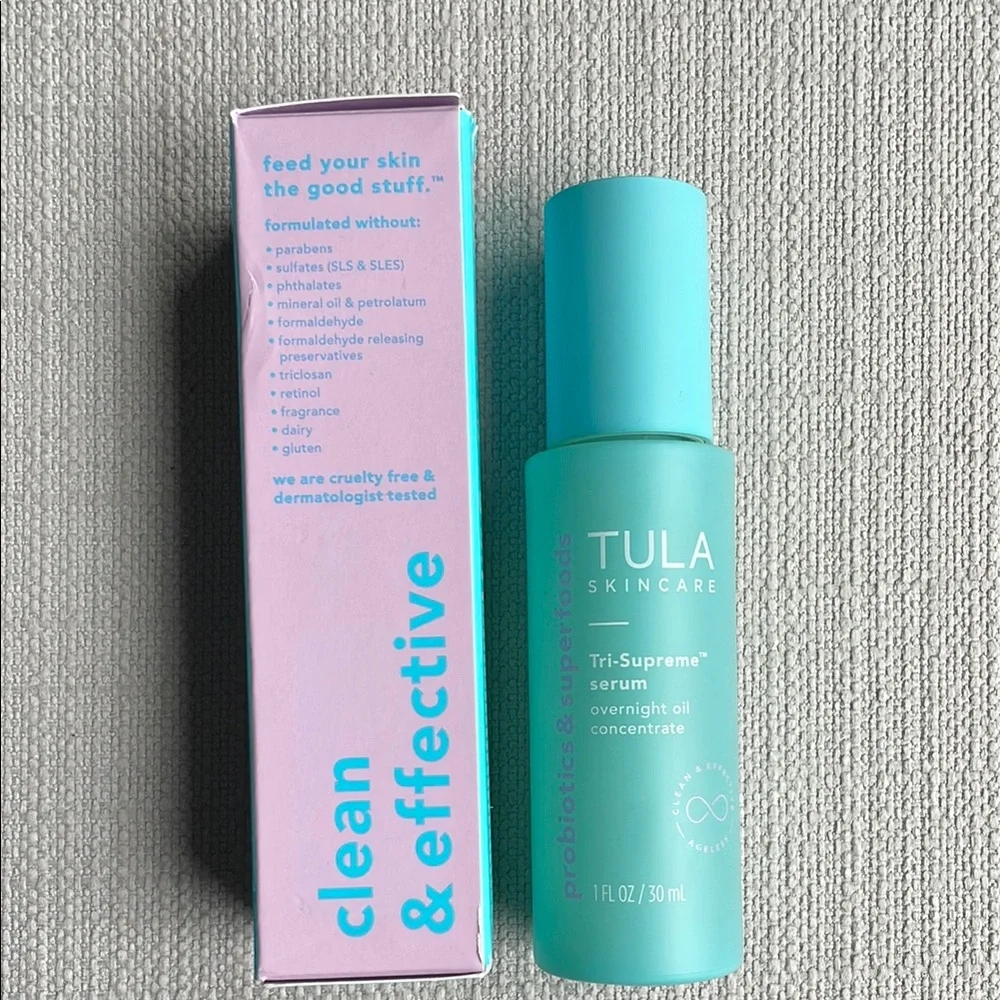 TULA Skincare Tri-Supreme Serum - overnight oil concentrate